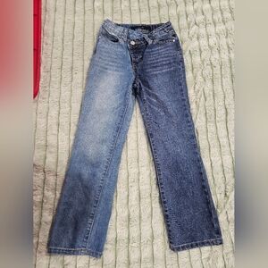 Two-Tone Blue Women Jeans